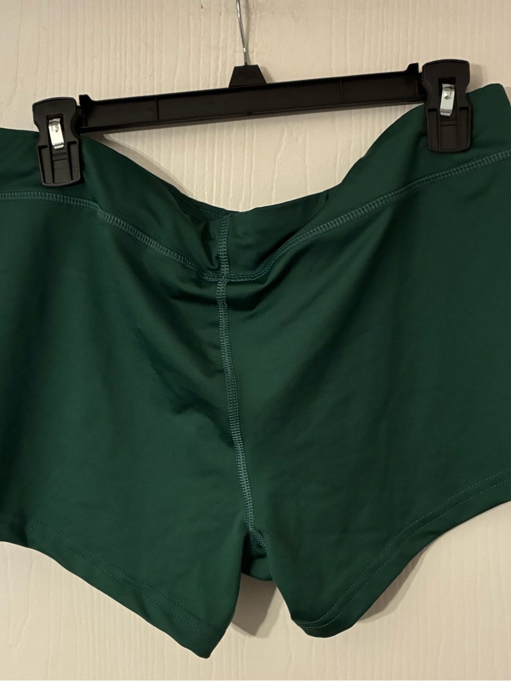 Nike Women's Performance Game Volleyball Shorts Gorge Green Spandex Size XL NWT - Picture 3 of 4